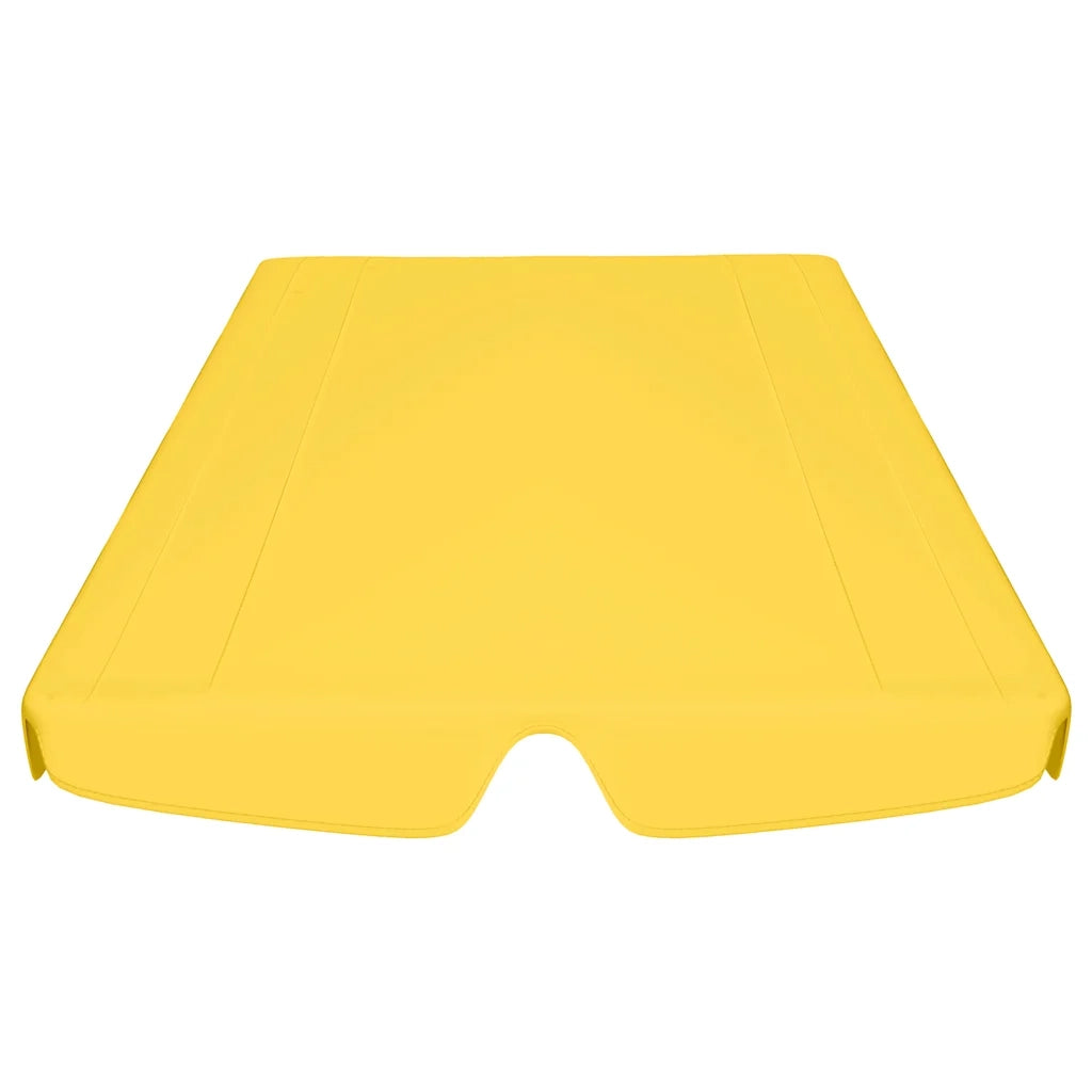 Baldacchino per Dondolo da Giardino Giallo 150/130x70/105 cm cod mxl 69927