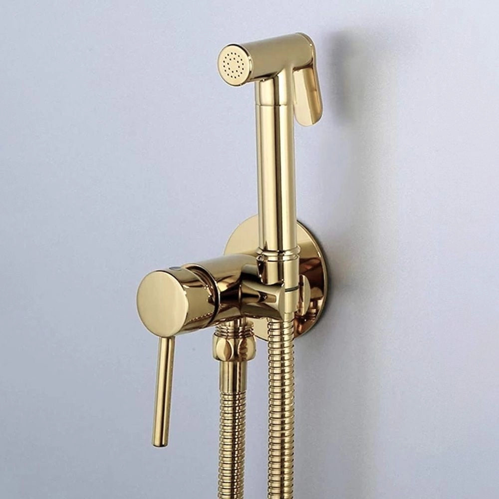 Rubinetto Da Bidet Rea Lungo Loop Gold