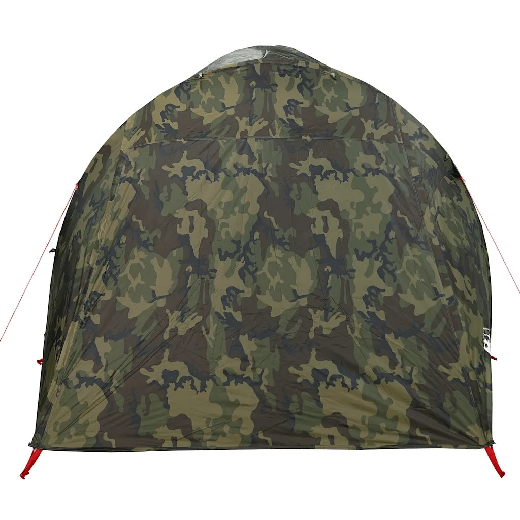 Tenda Familiare a Tunnel per 6 Persone Mimetica Resistente all'acqua 4009577