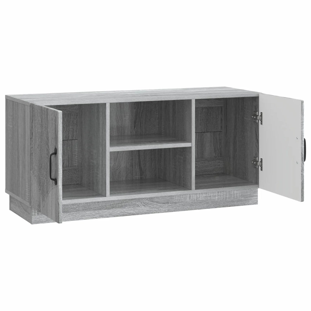 Mobile TV Grigio Sonoma 102 x 34,5 x 47 cm Legno ingegnerizzato