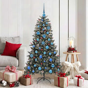 Albero di Natale artificiale con 150 LED Verde 150 cm 3395875