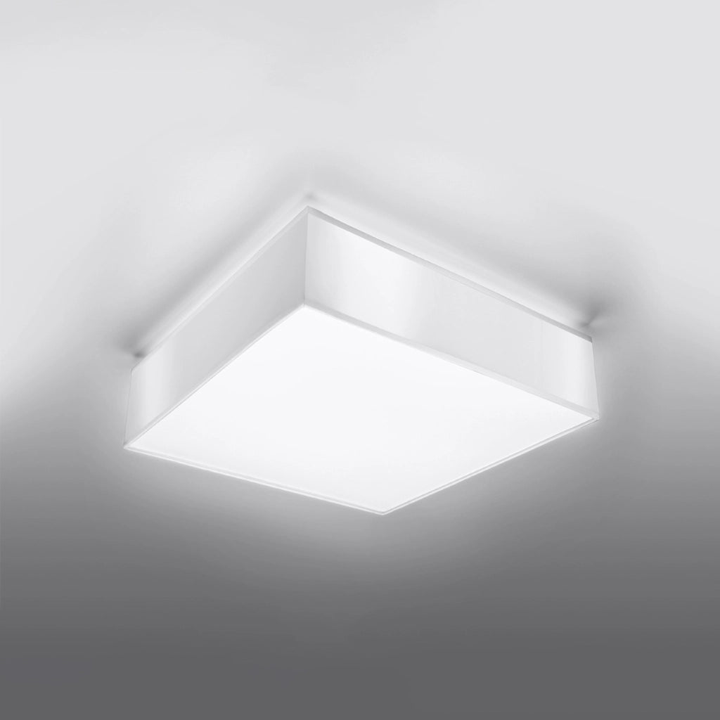 Plafoniera quadrata bianca 55cm ANUBIS 4xE27 Pure Lume
