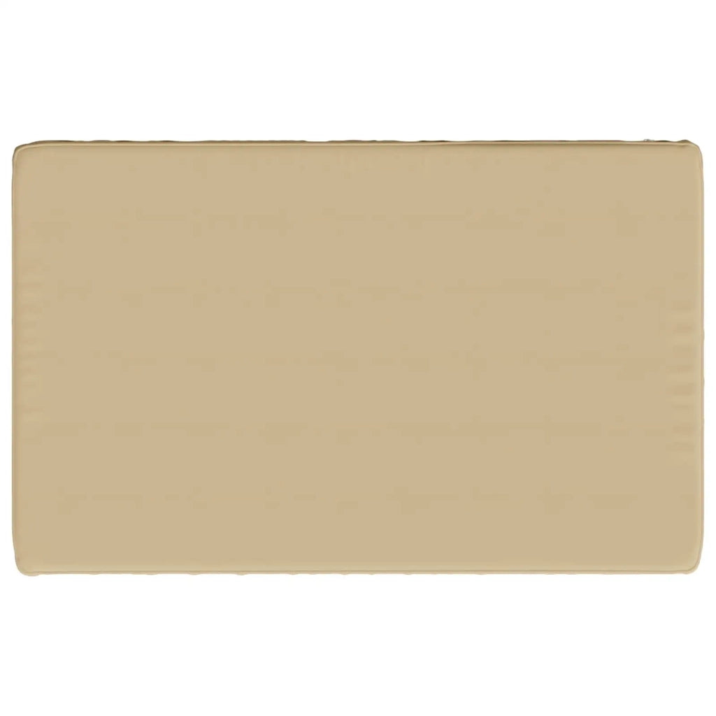 Cuscini per Panchina a 2 Pezzi VUGHT 2 pz 100% Poliestere Beige 951717