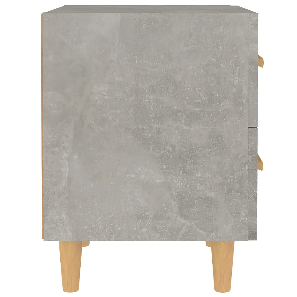 Comodino Grigio Cemento 40x35x47,5 cm cod mxl 30755
