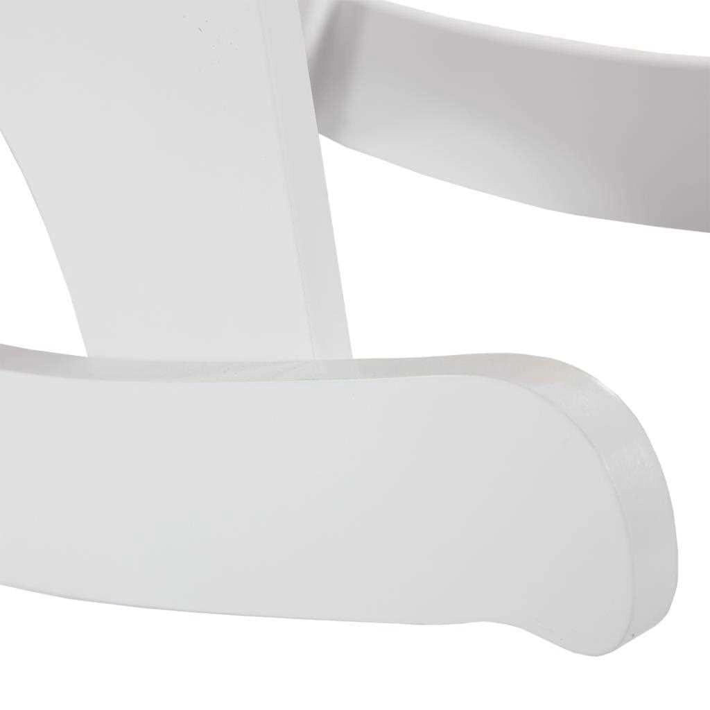 Mecedora infantil de madera con lacado rosa 33x55x51.5