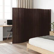 Divisorio Ambienti | Divider per stanze | Paravento Marrone Scuro Larghezza 600 cm Altezza 165 cm in Bamb¨´