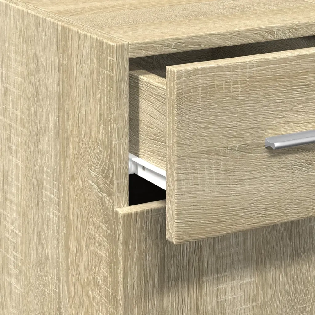 Credenza | Madia | Buffet da pranzo | Armadio da pranzo Rovere Sonoma 30x42,5x93 cm in Legno Multistrato