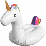 Trade Shop - Unicorno Gigante Gonfiabile Galleggiante Isola Mare Piscina 2 X 1 X 0,9 Mt -