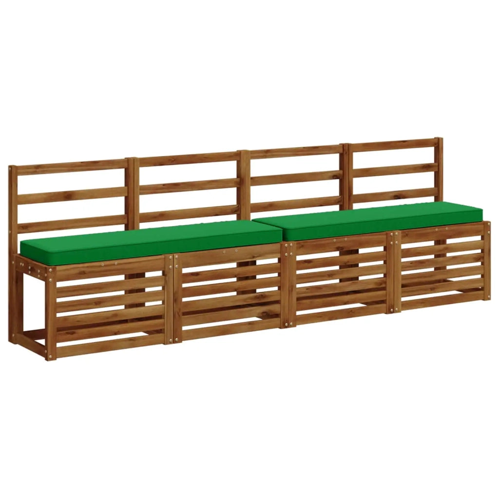 Cuscini per Panchina a 2 Pezzi VUGHT 2 pcs 100% Poliestere 950571