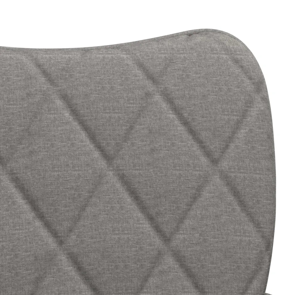 Sedie da Pranzo 2 pz Grigio Chiaro in Tessuto cod mxl 29507