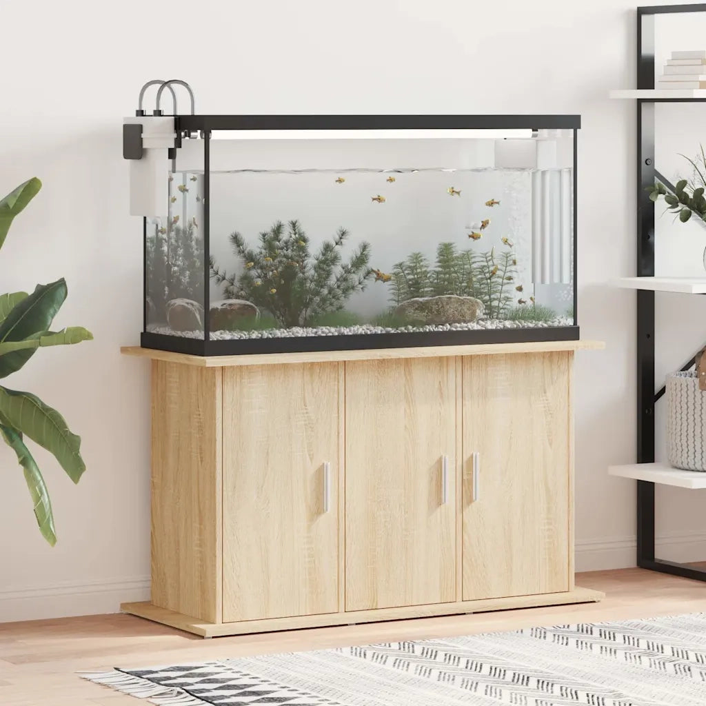 Supporto Acquario 101x41x58 cm Legno Multistrato Rovere Sonoma CFW3047377