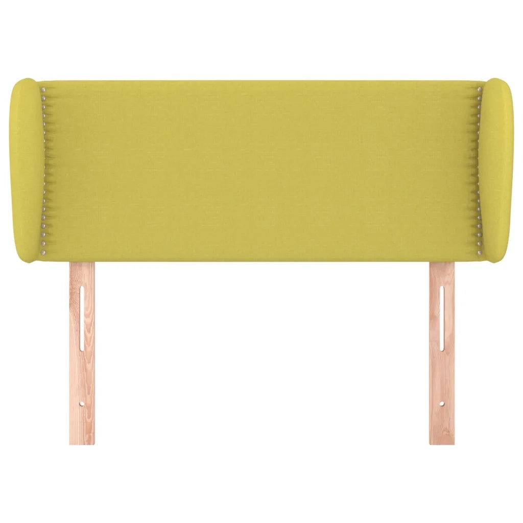 Testiera ad Orecchio Verde 83 x 23 x 78/88 cm in Similpelle