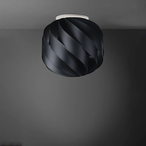 Plafoniera Moderna Globe Polilux ® Nero 1 Luce E27 D40Cm