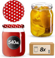 Set di 163 Etichette Autoadesive – Inclusi 3 Pennelli – Etichette Riciclabili, Resistenti all'Acqua e Descrivibili per Bottiglie e Flaconi