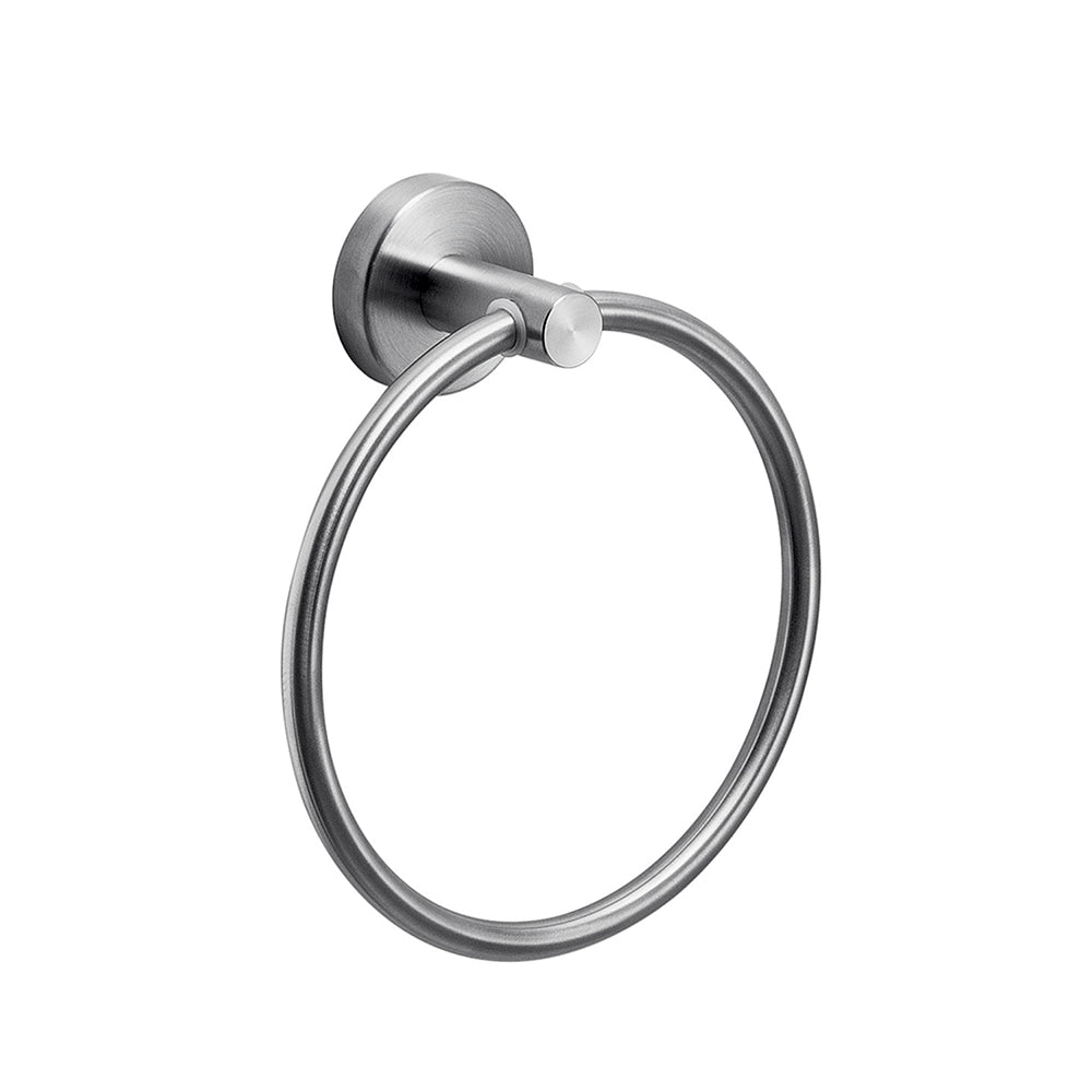 Portasalviette ad anello a muro Gedy in acciaio inox cromato | Project