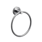 Portasalviette ad anello a muro Gedy in acciaio inox cromato | Project