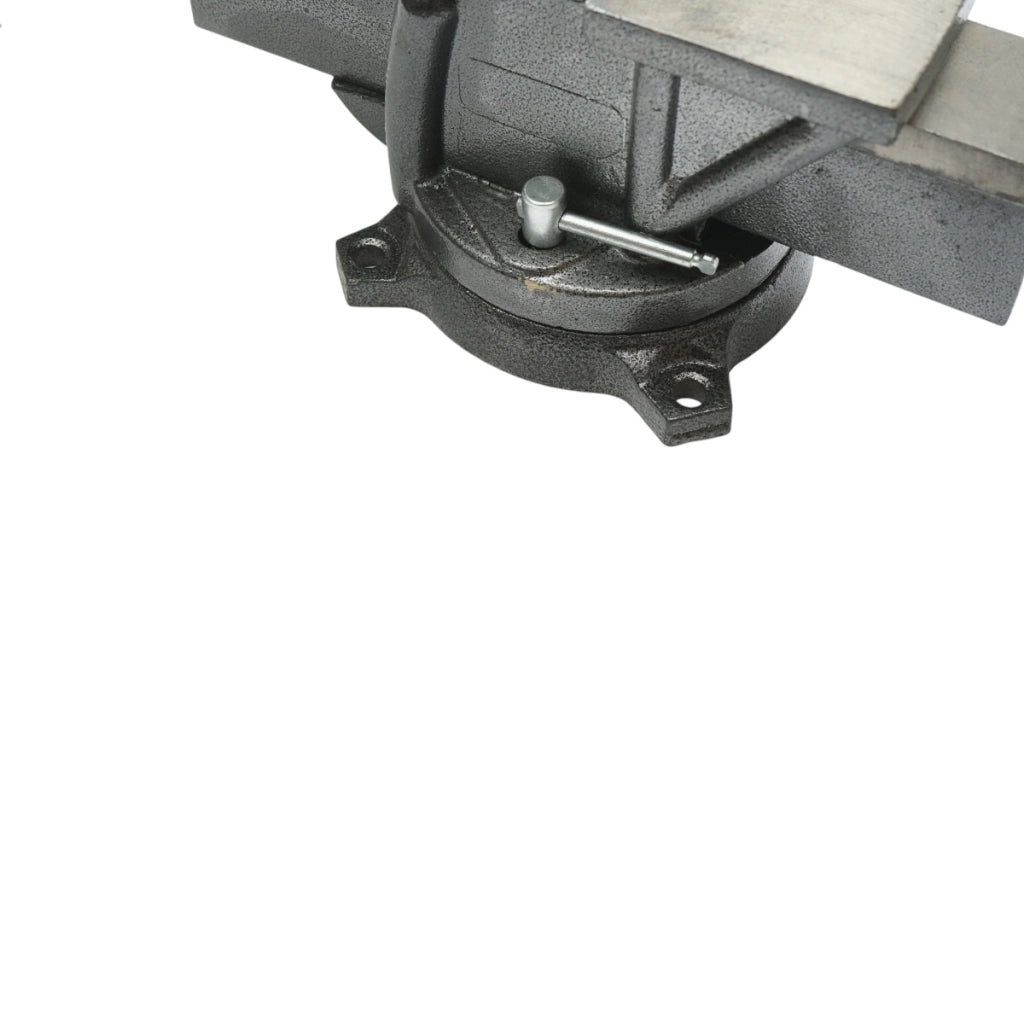 Morsa a incudine Crownman Heavy Duty con base rotante da 100 mm