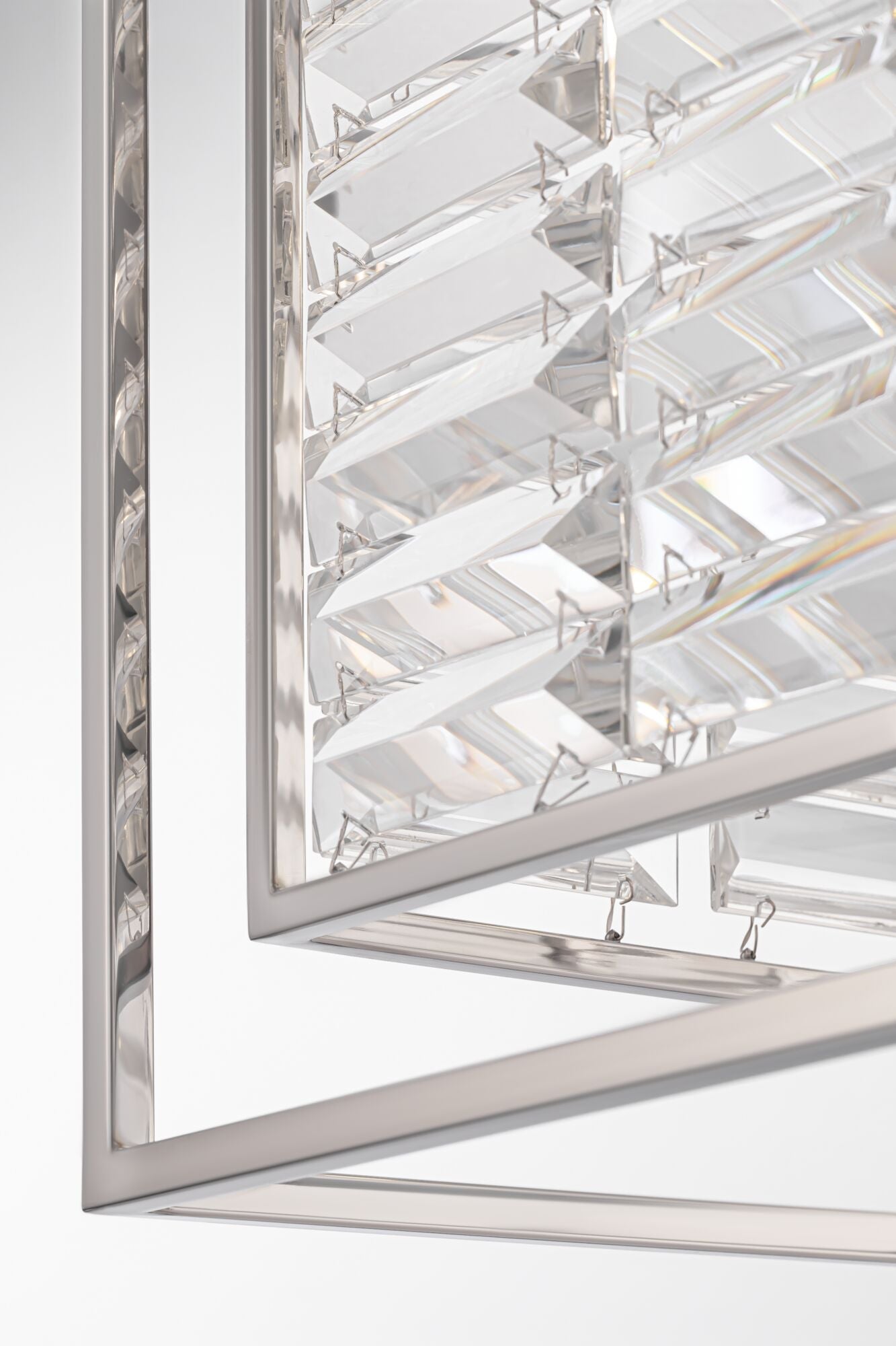 Lampada pendente Neoclassic in Metallo Tening Cromo