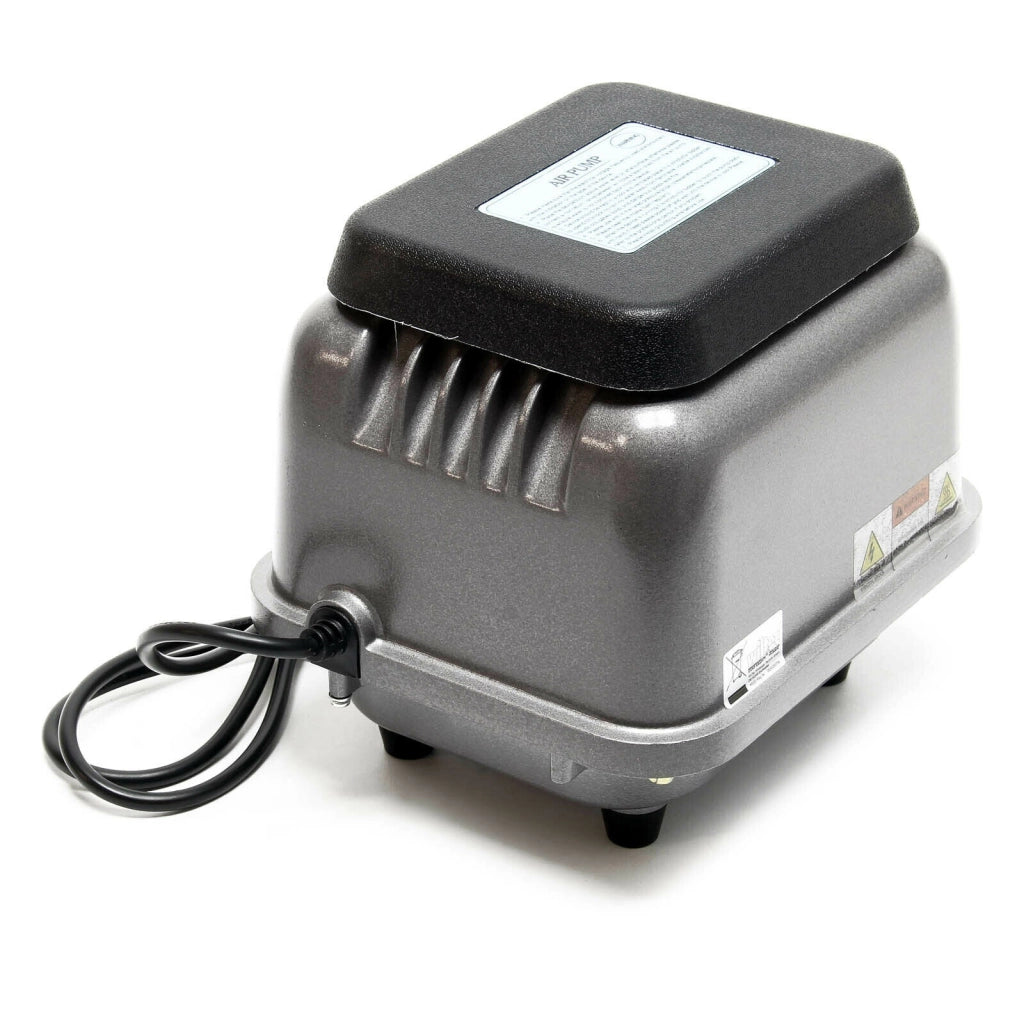 Pompa d'aria elettromagnetica silenziosa per acquario/laghetto 120 litri al minuto 16_0002805