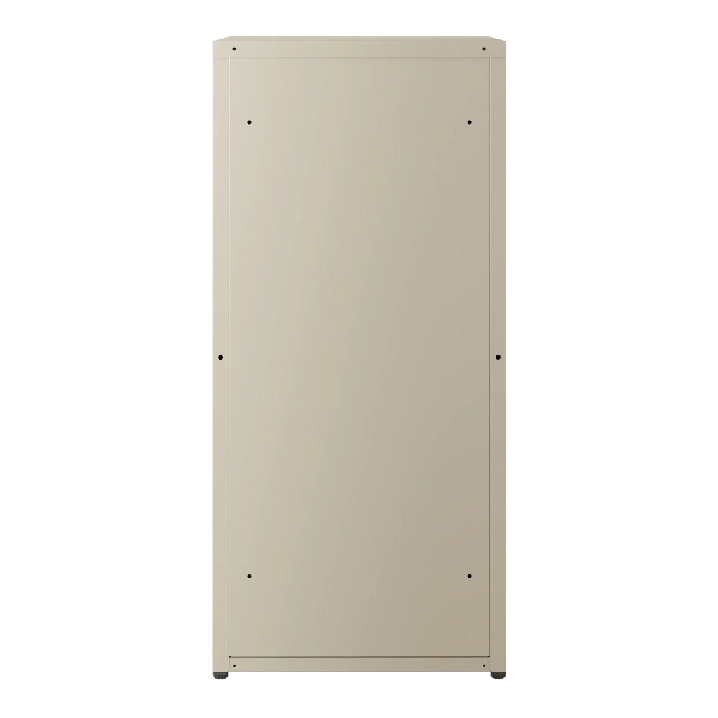 Mobiletto/scaffale in metallo e acciaio 88 x 40 x 35 cm colore cammello 03_0008903