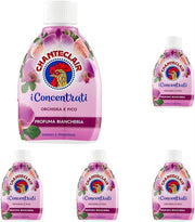 CHANTECLAIR SET DA 5 PZ I CONCENTRATI PROFUMA BIANCHERIA FRAGRANZA ORCHIDEA E FICO INTENSO E RESISTENTE 220 ML