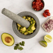 Crusca di aglio, sostenibile, spezie, erbe - Stampatore e set di mortaio, Stampatore Grinder Fagioli Aglio Erbe Cucina