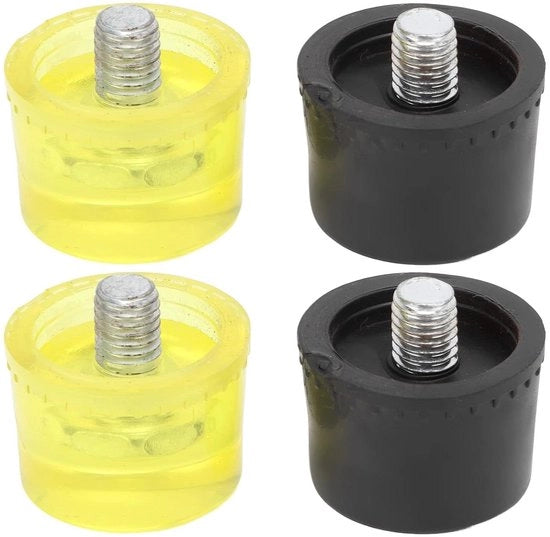 Impatto in Gomma per Trapani (Φ35 mm) con 2 Coppe di Impatto in Gomma Sostituibili