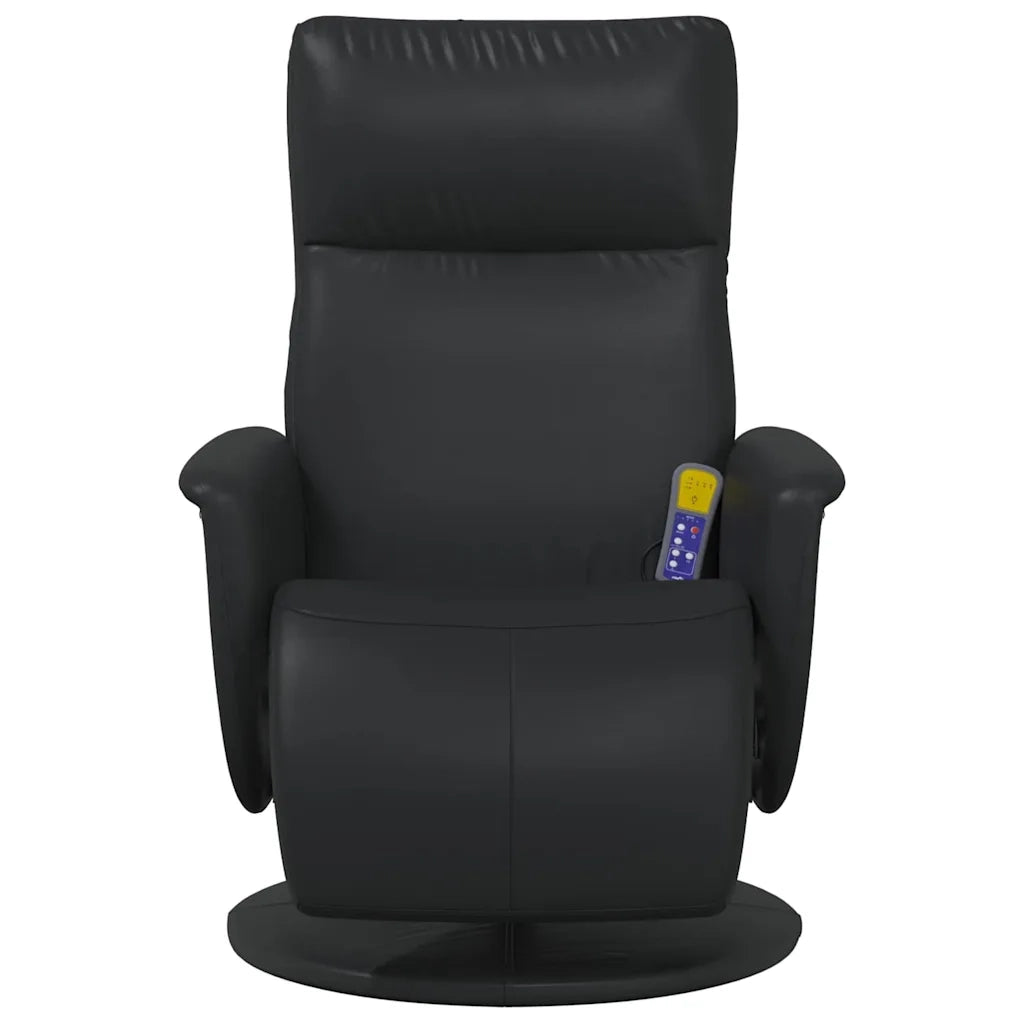 Poltrona Massaggiante Nero 71 x 90 x 105 cm Pelle Sintetica