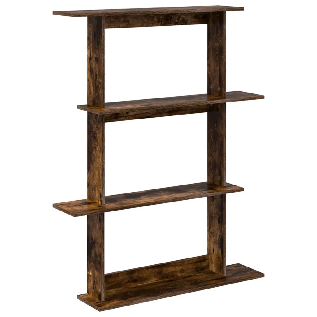 Scaffale da parete Rovere Fumo 100 x 20 x 126 cm 8012064