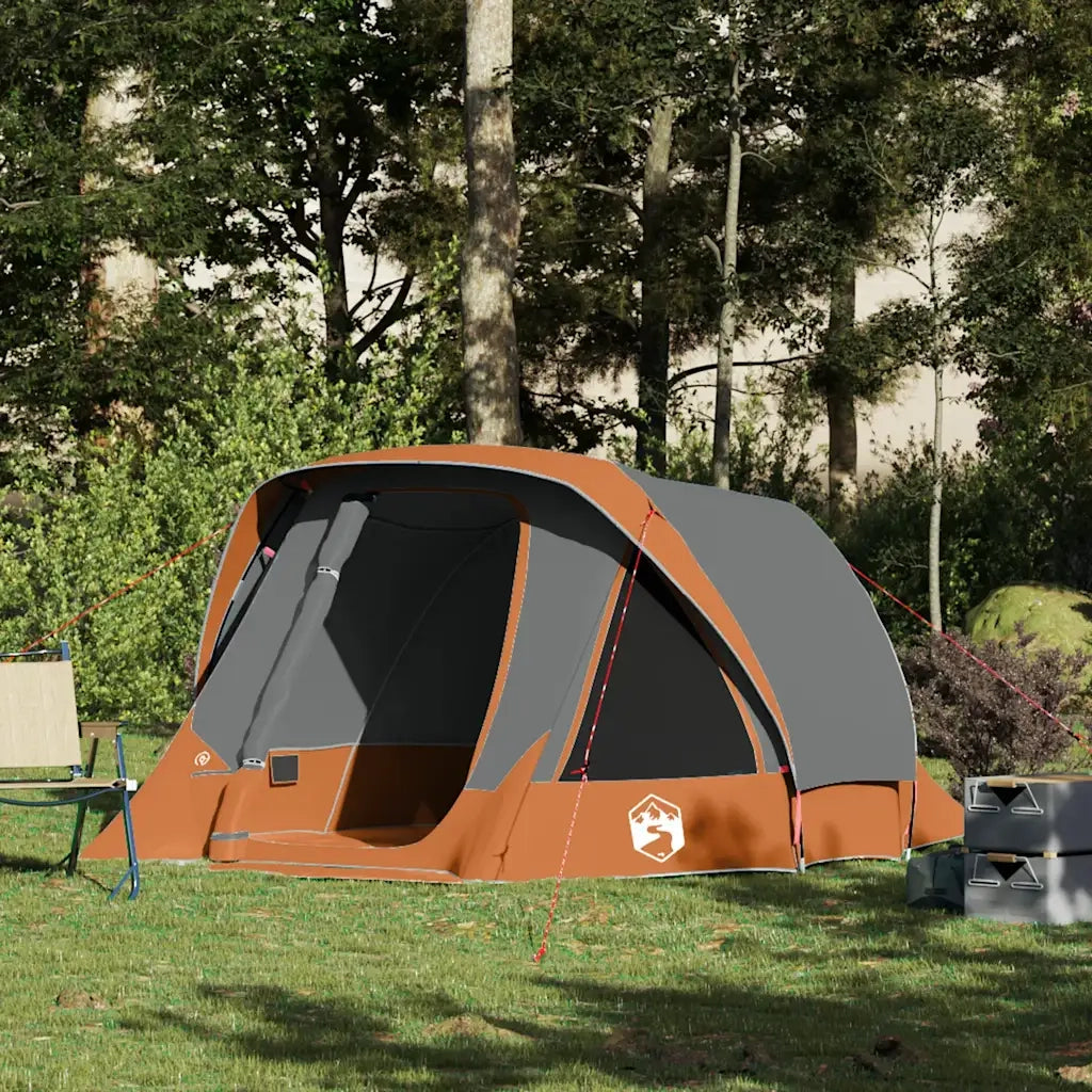 Tenda da Campeggio a Cabina 4 Persone Impermeabile
