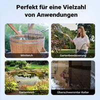 Pompa sommersa acque nere 7500l/h 400W Elettropompa a immersione per acque reflue