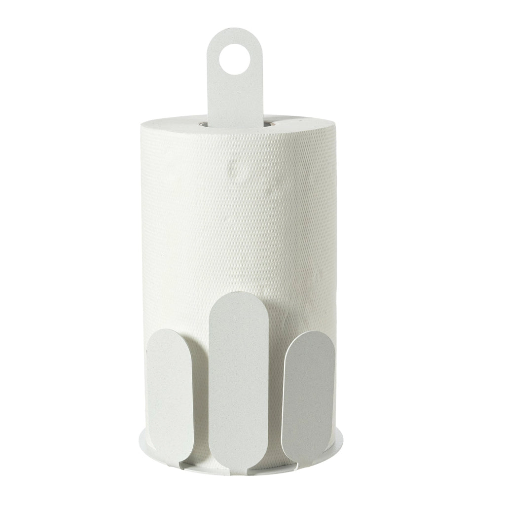 Porta rotoli da cucina Park Bianco marmo
