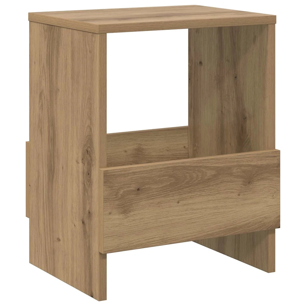 Scaffale per riviste 2 pcs Rovere artigianale 35 x 30 x 45 cm