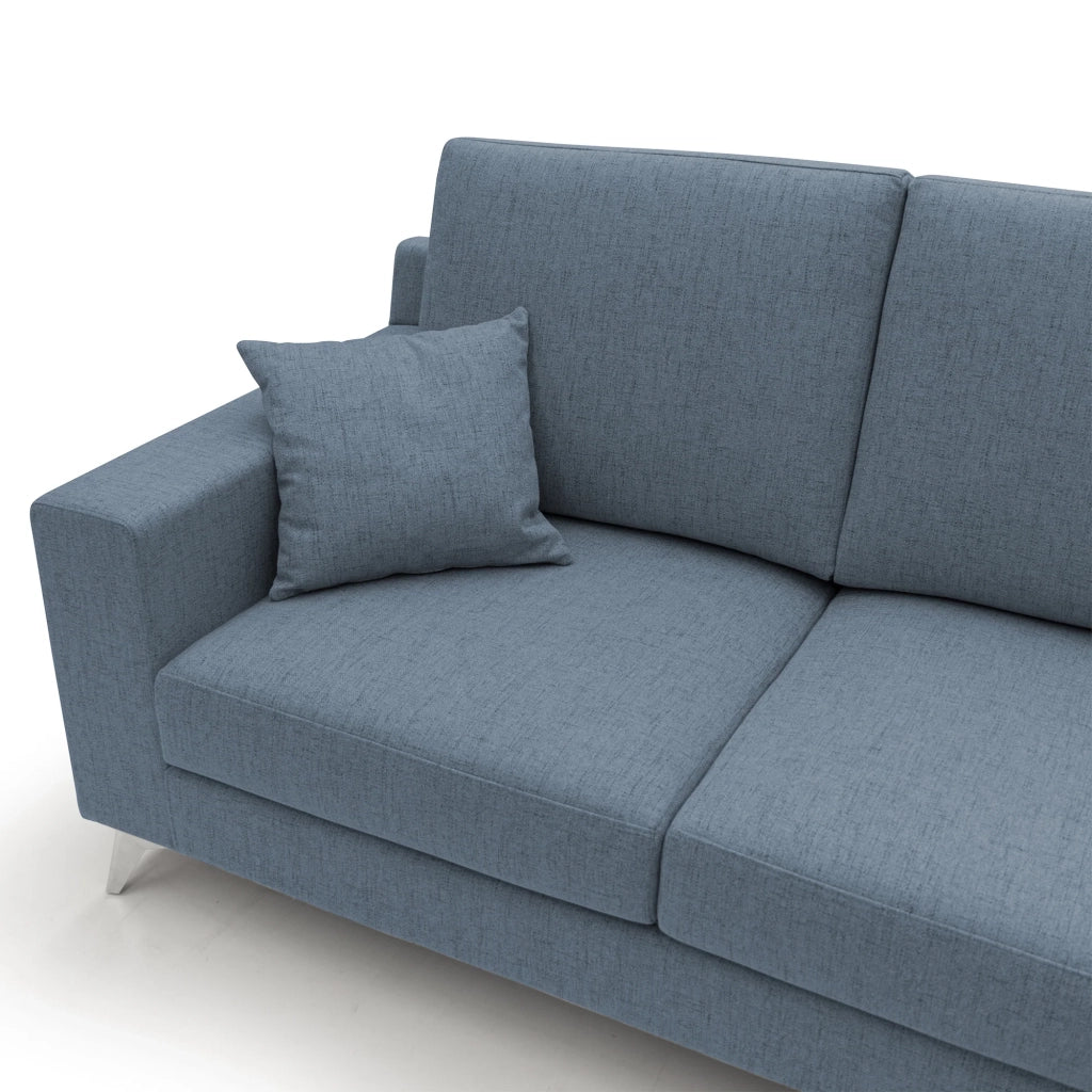 Michael Divano in tessuto impermeabile antimacchia T03 206 cm blu