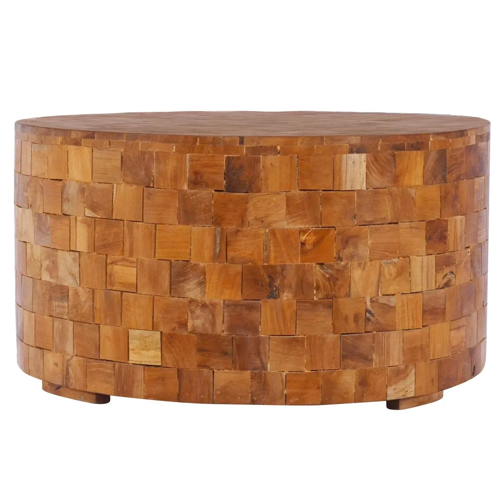 Tavolino da CaffÃ¨ 60x60x35 cm in Legno Massello di Teak