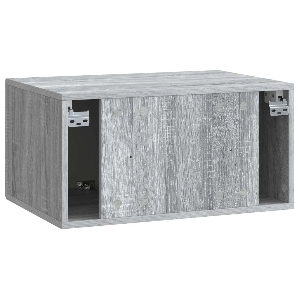 Mobile Porta TV da Muro Grigio Sonoma 59,5 x 41 x 30 cm