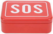Kit di sopravvivenza per campeggio e escursioni - Costruzione in acciaio inox - Box di emergenza - Cassa di attrezzi - Attrezzatura per l'overlord - Per campeggio e escursioni - Progetto sostenibile - Scatola di emergenza