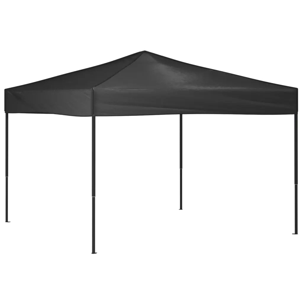 Tenda per Feste Pieghevole-Tenda Gazebo Antracite 3x3 m