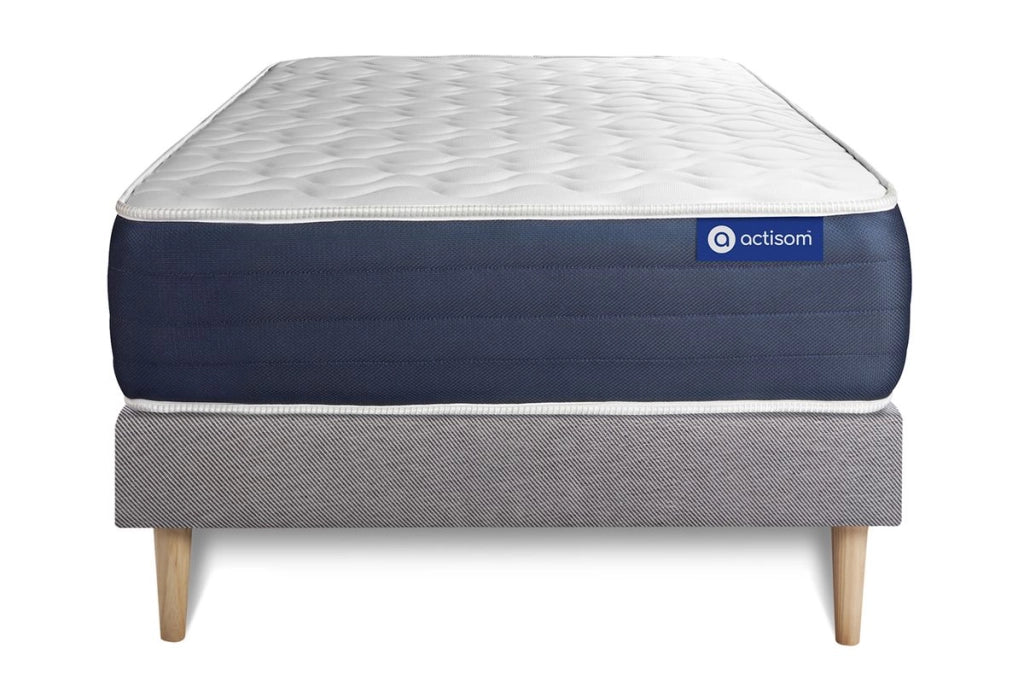 Kit rete e materasso matrimoniale Actimemo sleep 80x200cm - Spessore : 22cm- memory foam - Bilanciato -