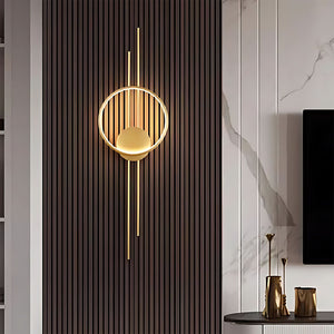 Applique Da Parete Led App1781-w Brush Gold