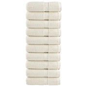 Salviette Premium SOLUND 10 pz Crema 30x30 cm 600 g/mÂ²