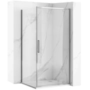 Cabina Doccia Rea Rapid Swing Chrom 100x100