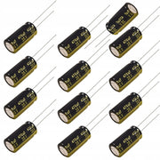 Condensatore Elettrolitico Low ESR 470uF 35V – Alta Efficienza, Dimensioni Compatte 10x17mm, Interasse 5mm