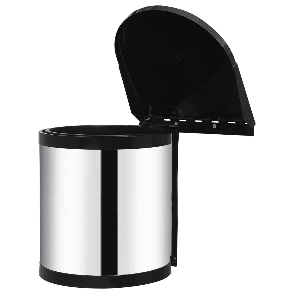 Pattumiera da incasso per cucina 12 litri acciaio inox 02_0006040