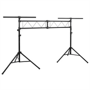 Stativo per Luci Nero 338x115x(180-300) cm Acciaio cod mxl 64515