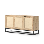 Vicco Credenza Marrone 40 x 72.5 cm con 3 porte