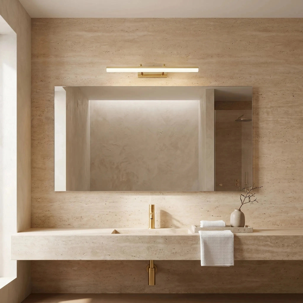Applique Da Bagno Led APP1873-1W 60cm Gold