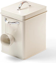 Scatola di stoccaggio per detersivo - box per detersivo metallica - 6,5 l