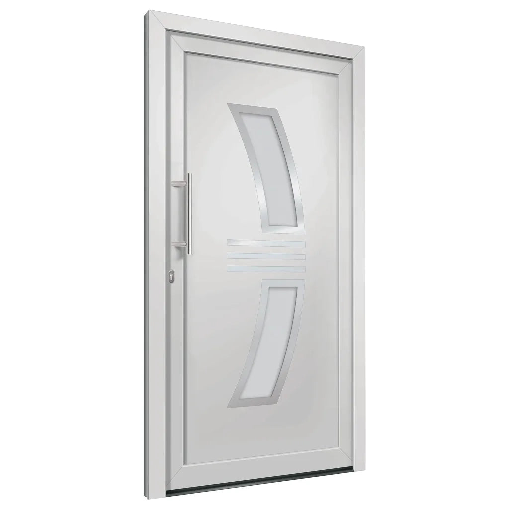 Porta di Ingresso Bianca 88x200 cm 3057560