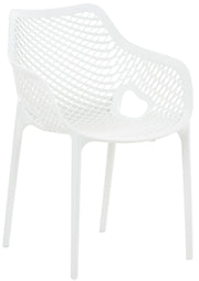 Sedia impilabile XL Air bianco